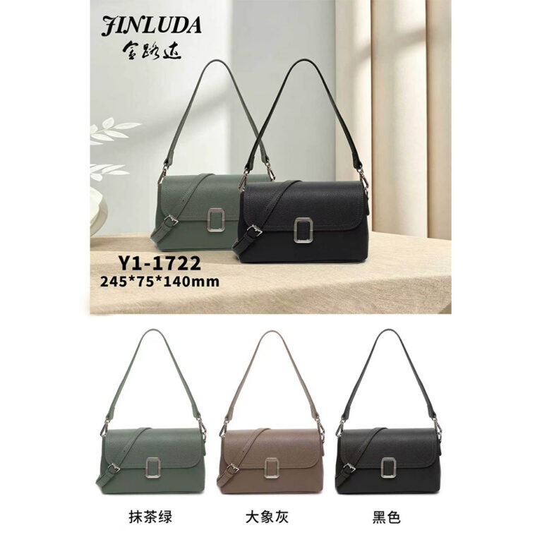 Women's Bags Genuine Leather Flap Baguette Bag