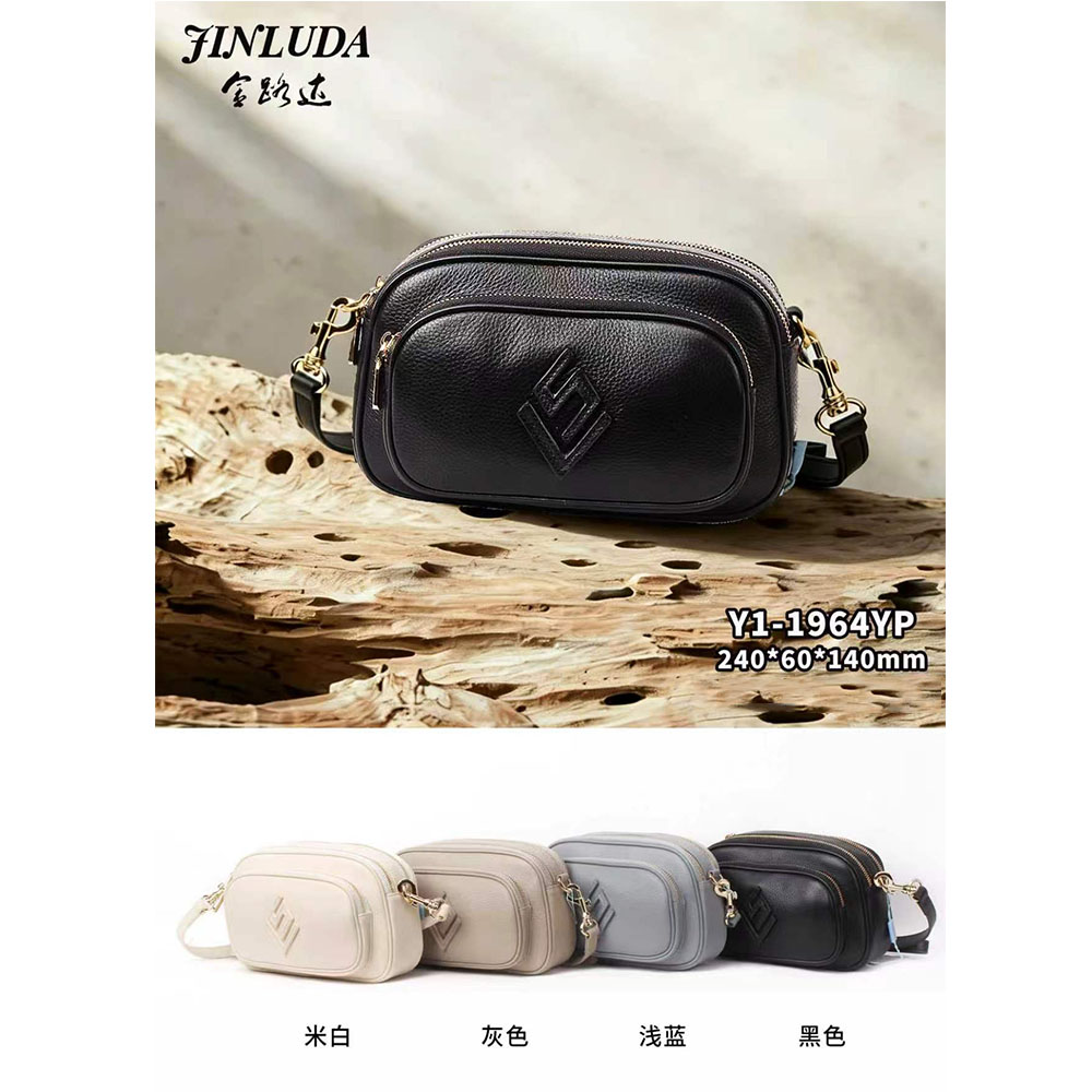 Women's Bags Genuine Leather Camera Crossbody Bag
