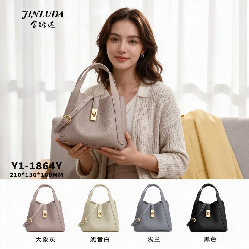 Women's Bags Top-Grain Leather Tote Bag