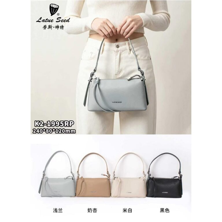 Women's Bags Genuine Leather Baguette Bag — Elegant Underarm Shoulder Purse